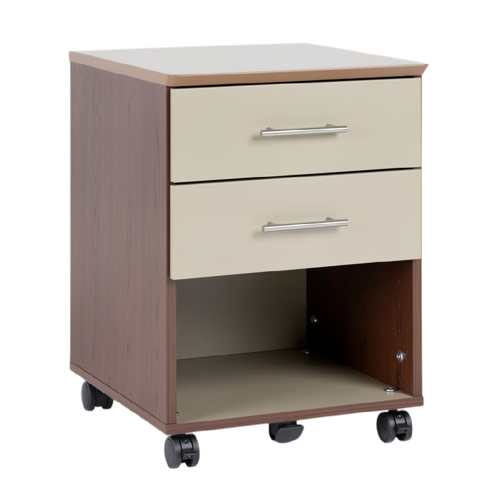 **Stolik Biurowy na Kółkach z Szufladami - Funkcjonalność i Nowoczesny Design**